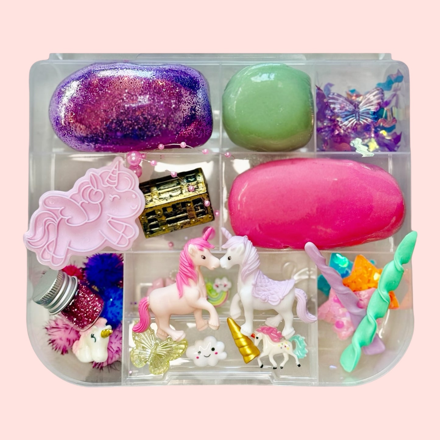 Unicorn Play Dough Sensory Kit