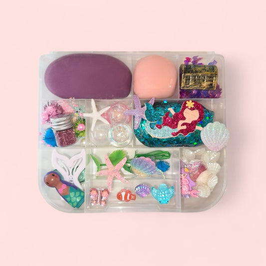 Mermaid Play Dough Sensory Kit